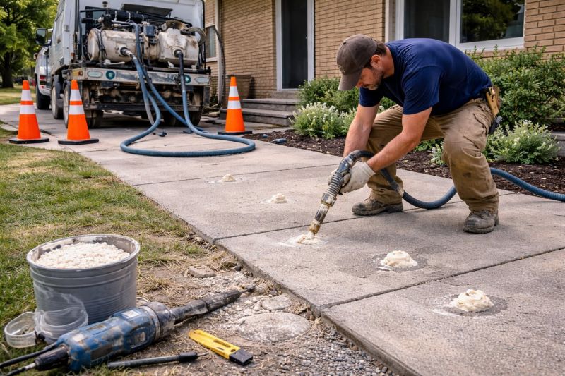 Walkway Leveling in Tampa, FL